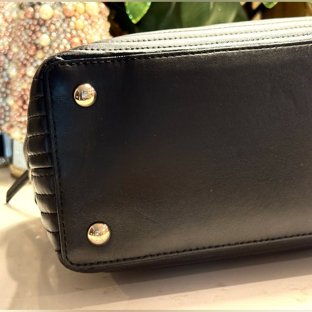 Fendi Dotcom Click Quilted Leather Shoulder Bag + Removable Clutch - Picture 7 of 16